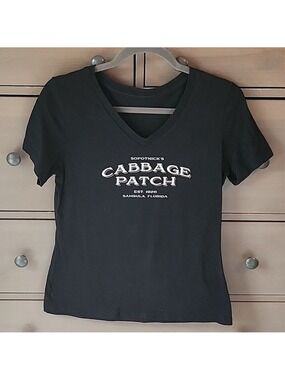 Cabbage Patch, DAYTONA'S OLDEST BIKER BAR WOMENS TEE SIZE S/M